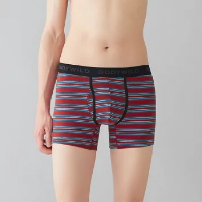 Трусы мужские боксеры-брифы красные BODY WILD BWB004A_AK Трусы мужские боксеры-брифы красные BODY WILD BWB004A_AK